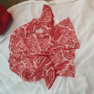 Louis Dell Olio (NWOT) Pretty Sheer Silk Extra Long Sleeves Tunic, M, $25